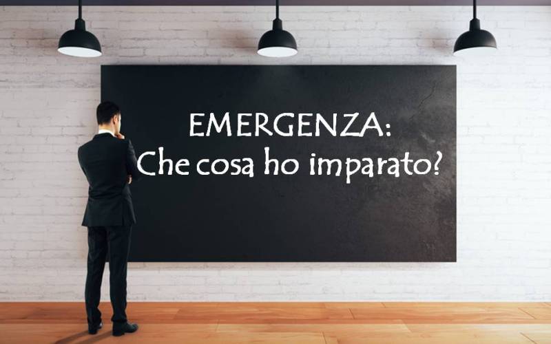 copertina Apprendere dall’Emergenza – Una lezione del Dr. Eli Goldratt